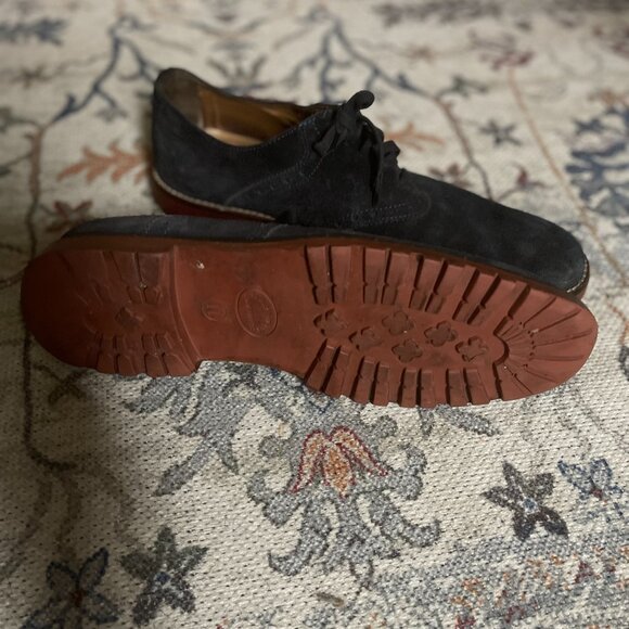 To Boot New York Adam Derrick Suede Fashion Sneaker display picture 2